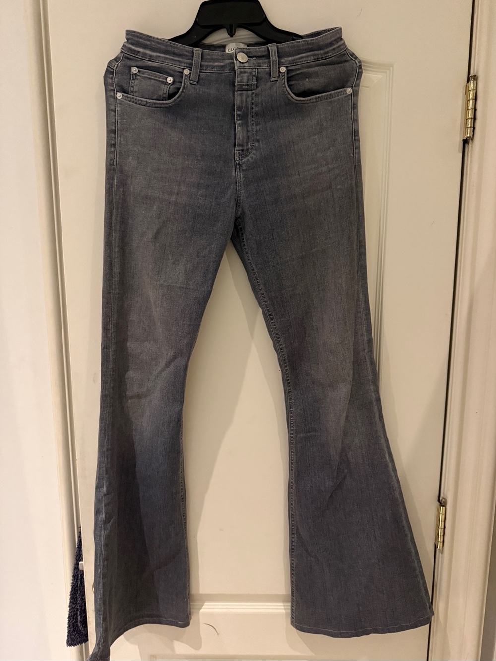 Closed Gray High-Rise Denim Jeans